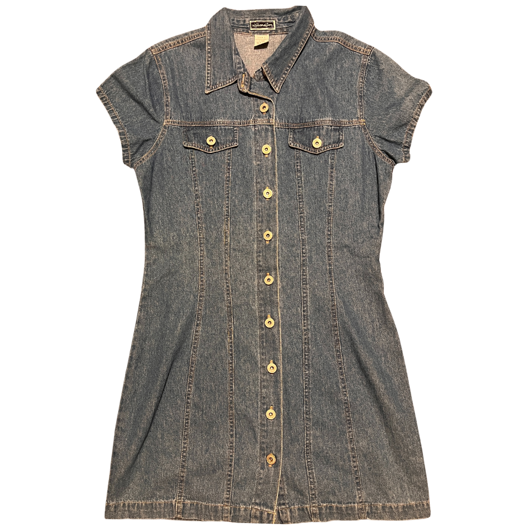 Xhilaration Vintage Denim Dress 1990s